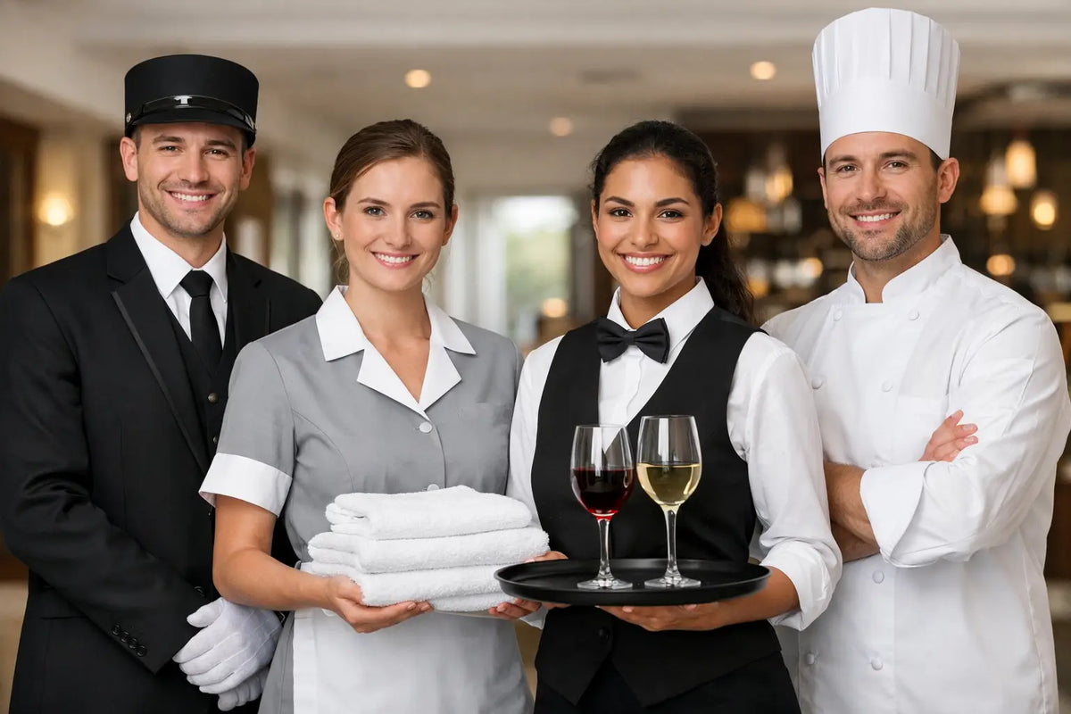 Hospitality Uniforms UK for Every Service Team