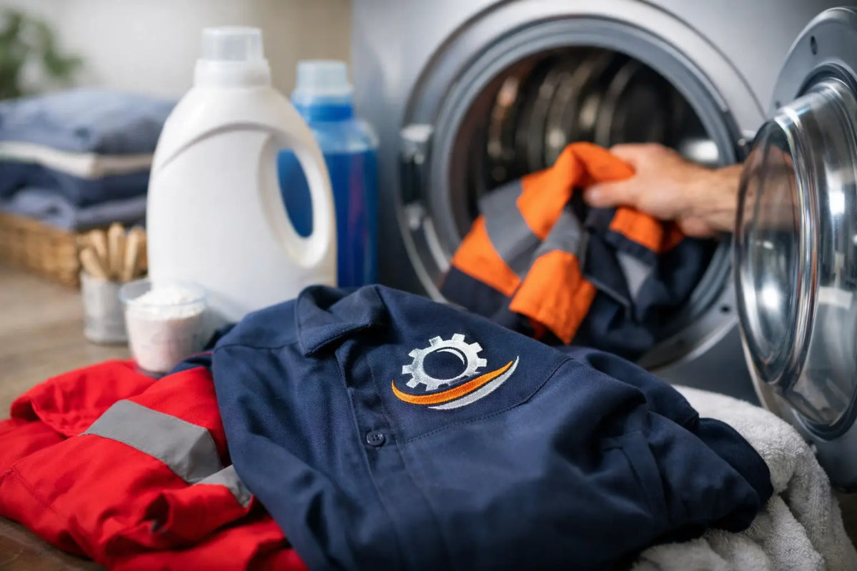 How to Wash Embroidered Workwear Properly