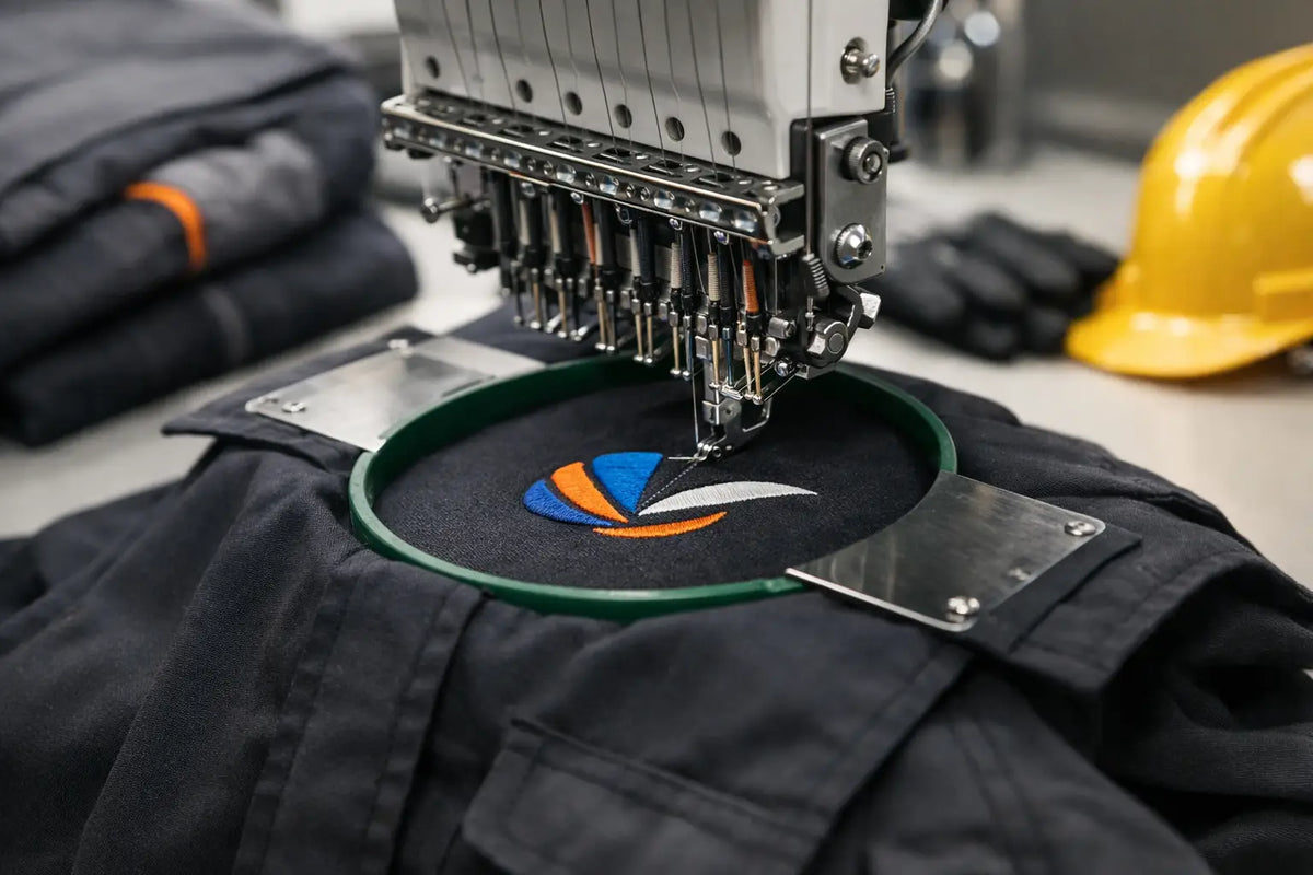 How Logo Embroidery Works for Branded Workwear