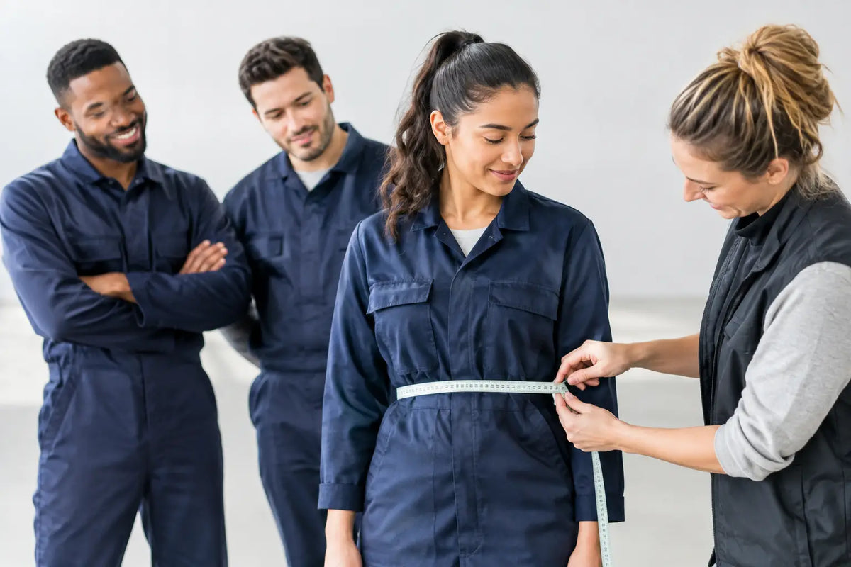 How to Size Workwear for a Comfortable Team Fit