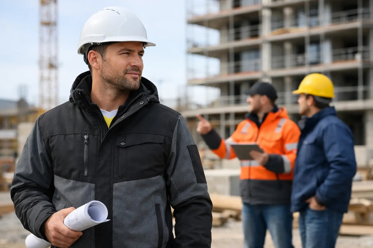 Builder Jackets for Smarter Site Uniforms