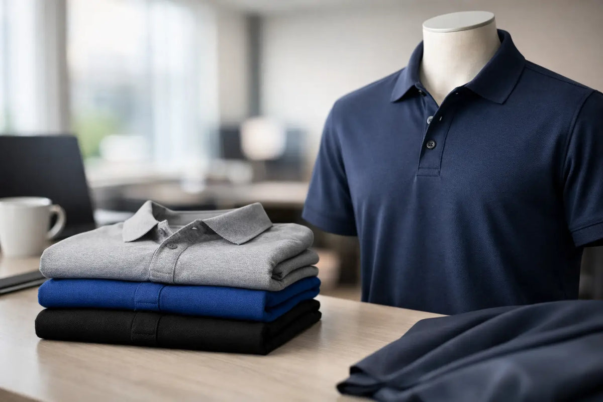 Best Fabric for Work Polos in UK Workplaces