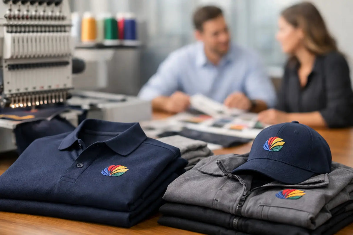 How to Order Embroidered Workwear for Your Team