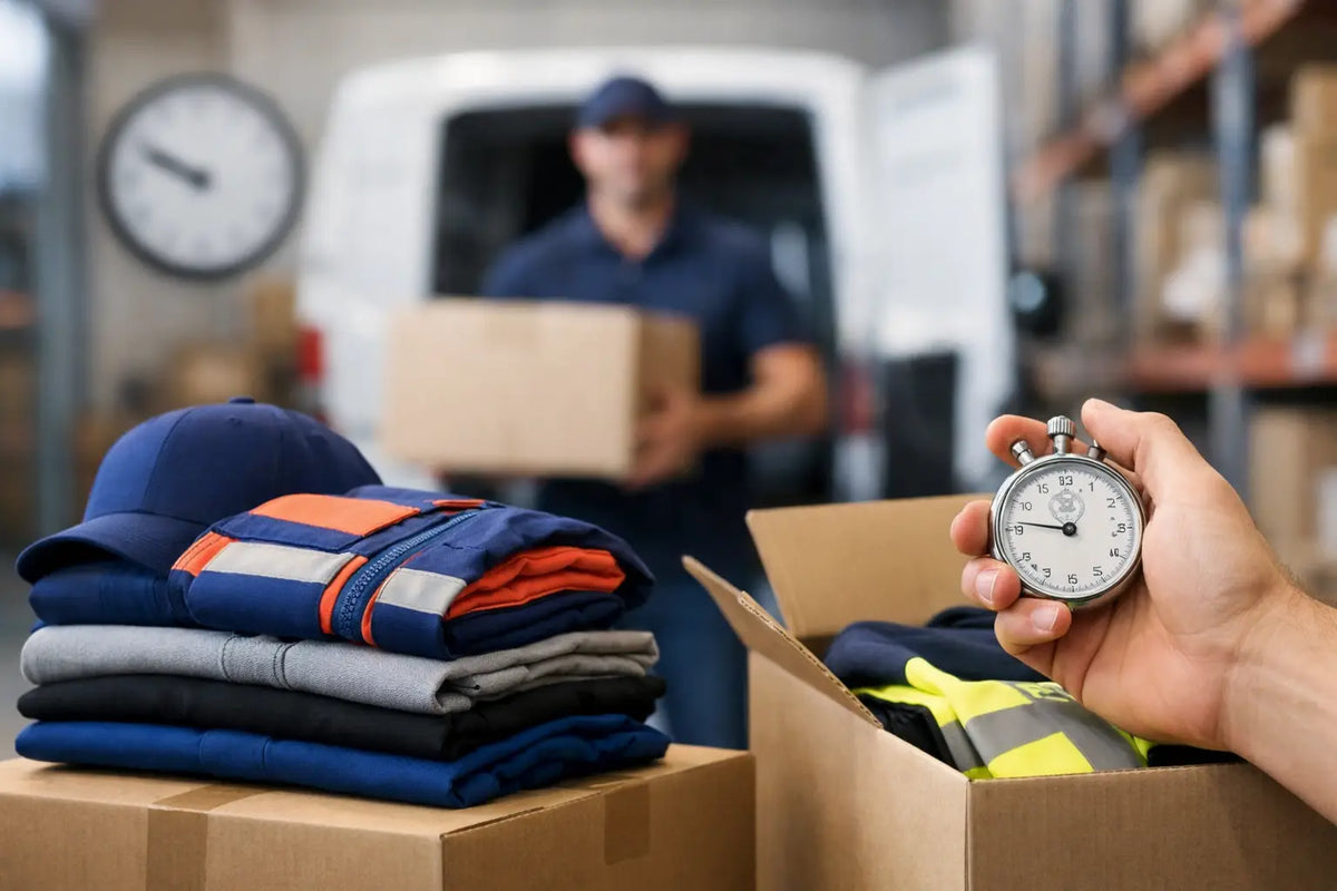 Custom Workwear Delivery Times: What to Expect