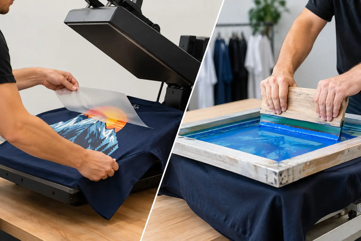 Heat Transfer Versus Screen Printing for Workwear