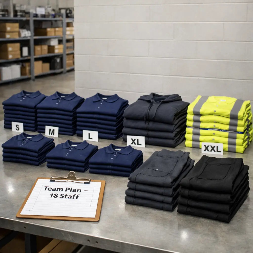 Embroidered workwear bundles