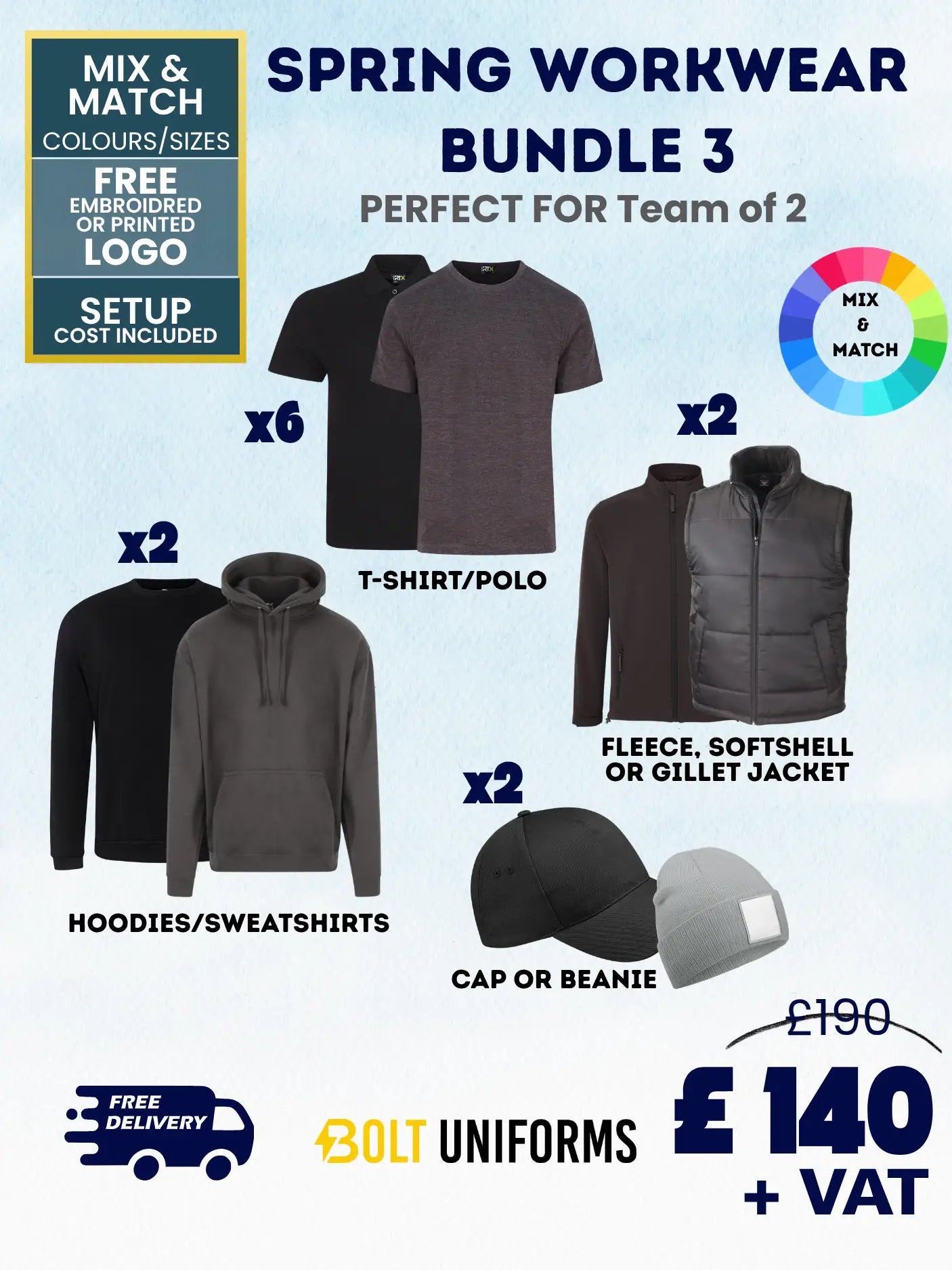 Spring Duo Workwear Bundle 3