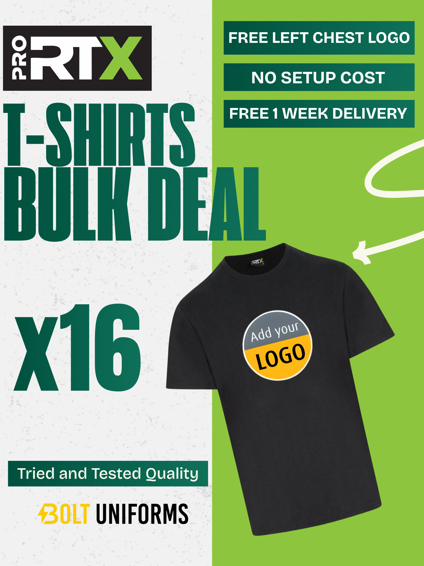 Pro RTX T-Shirt x16 Pack Bundle