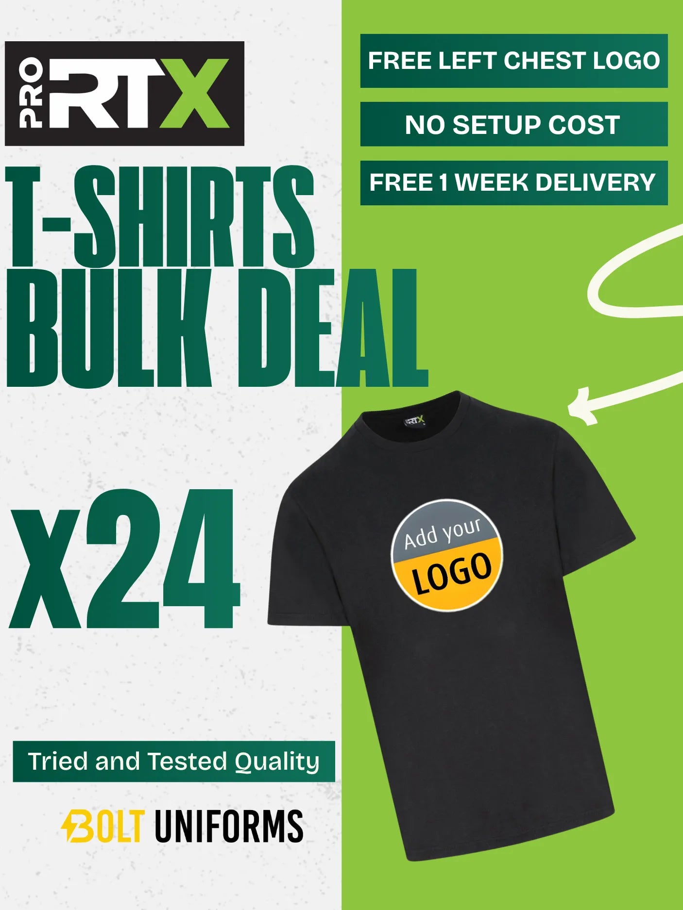 Pro RTX T-Shirt x24 Pack Bundle