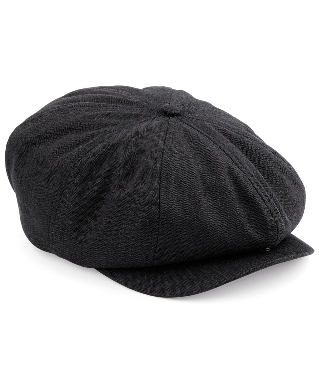 Newsboy cap — Black