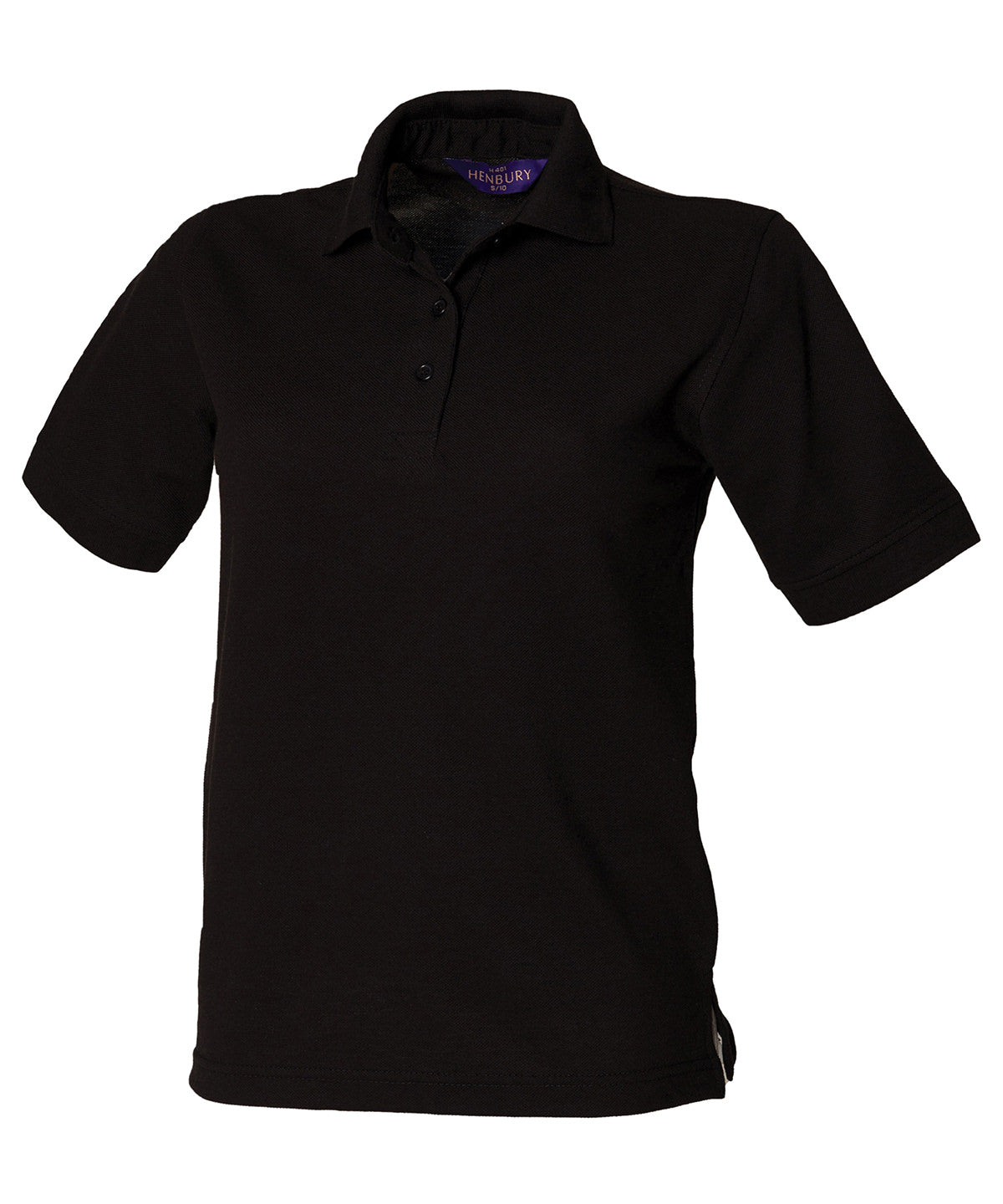Women's 65/35 polo shirt — Black
