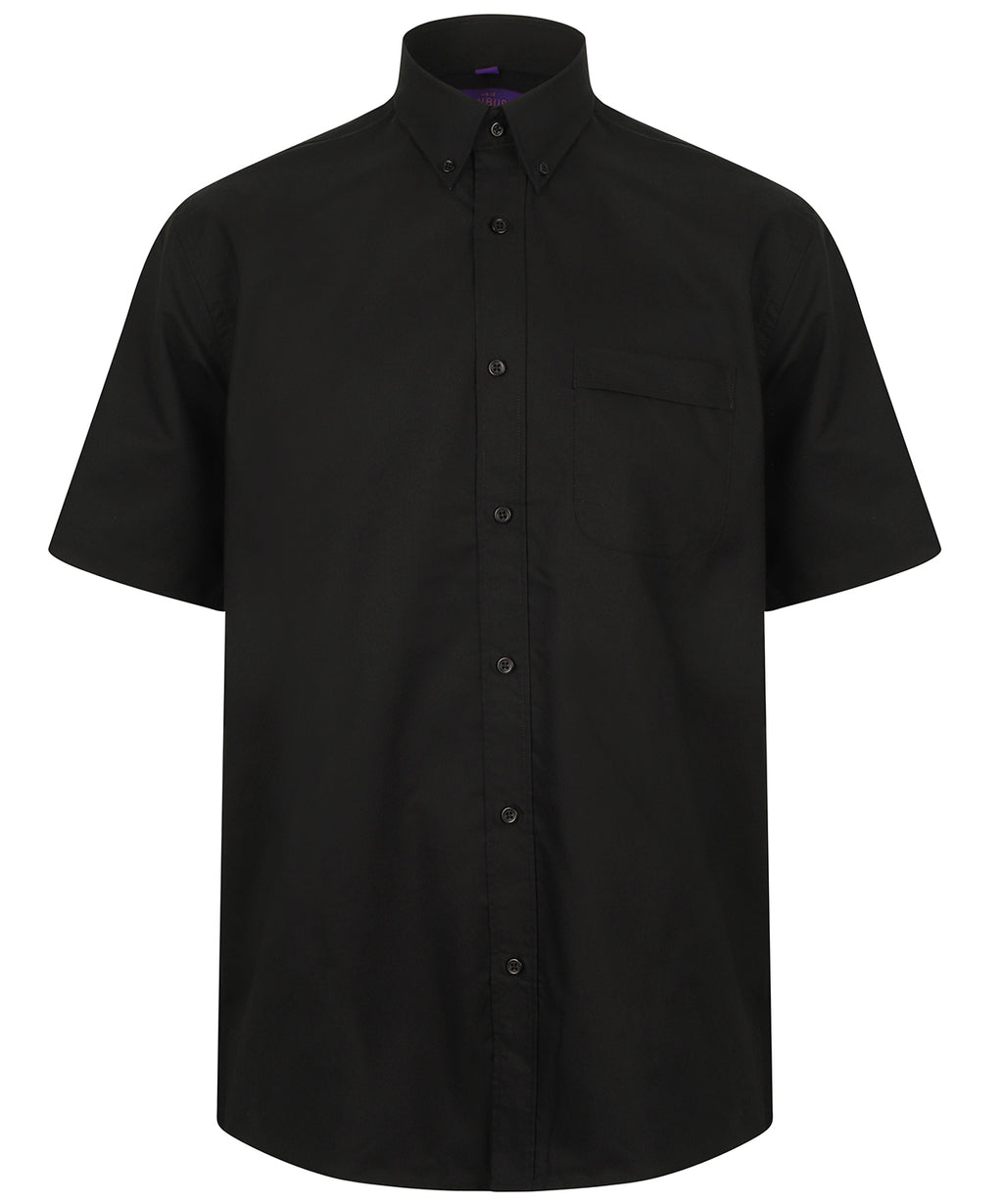 Wicking antibacterial short sleeve shirt — Black