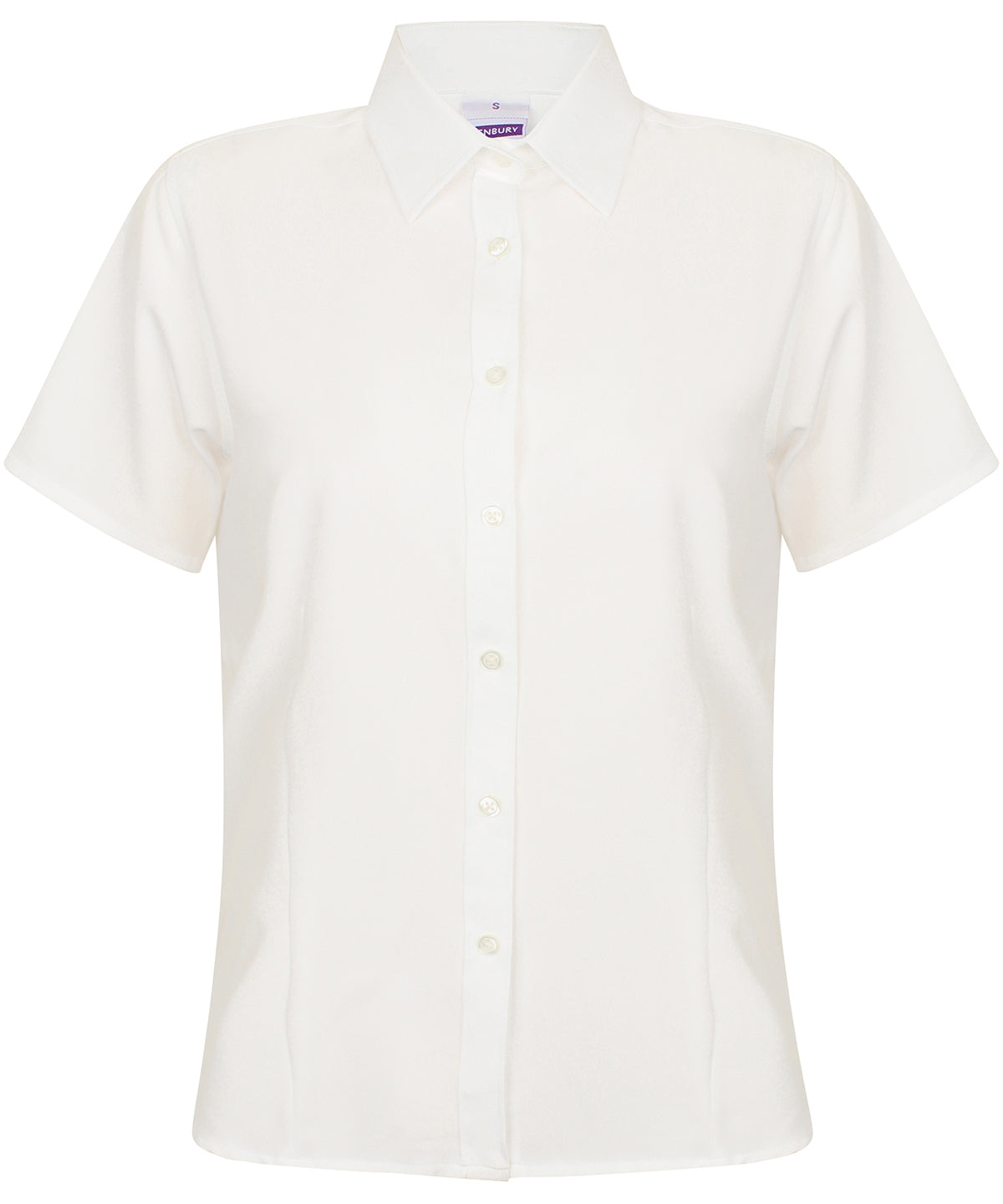 Women's wicking antibacterial short sleeve shirt — White