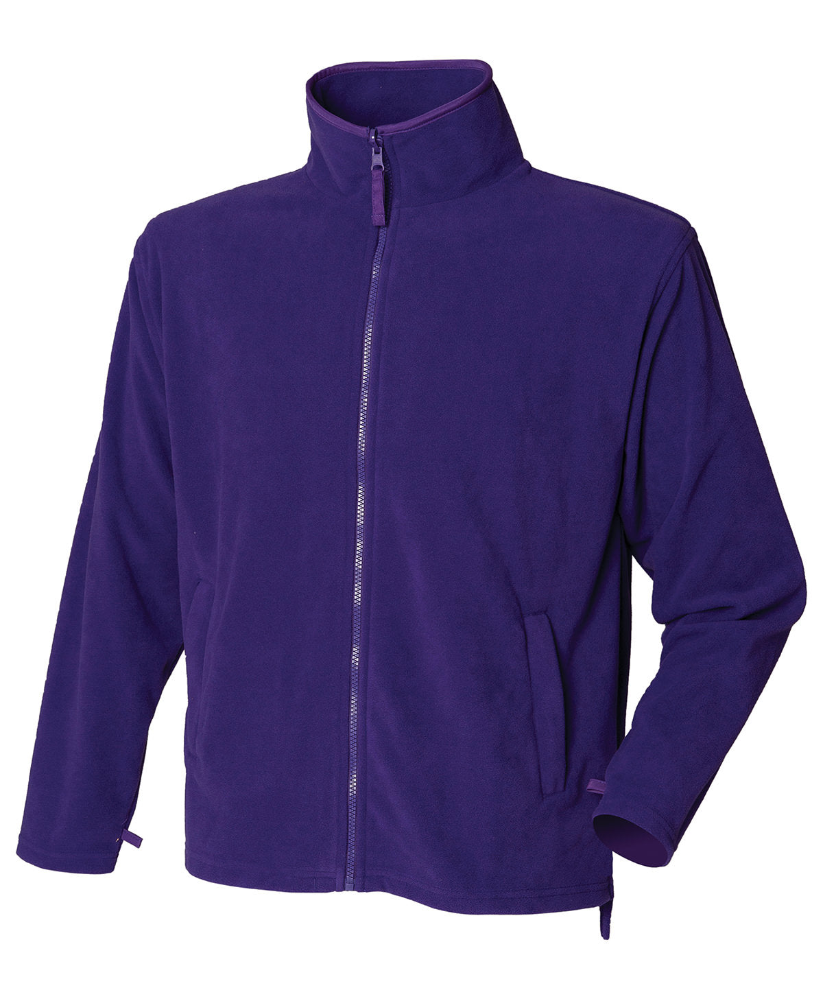 Microfleece jacket — Purple