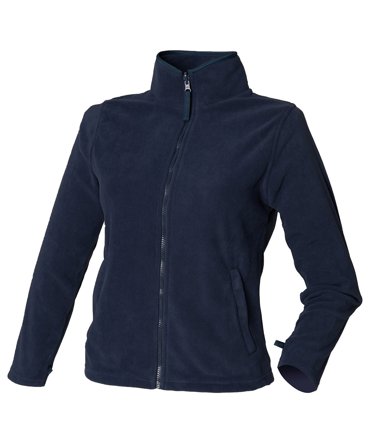 Women's microfleece jacket — Navy