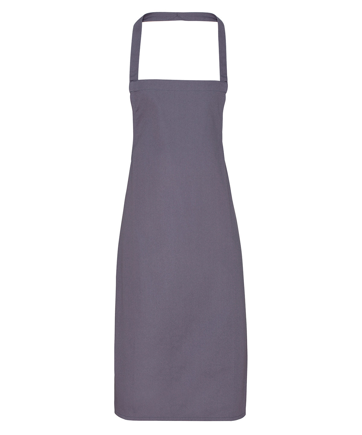100% Organic Cotton Bib Apron — Dark Grey