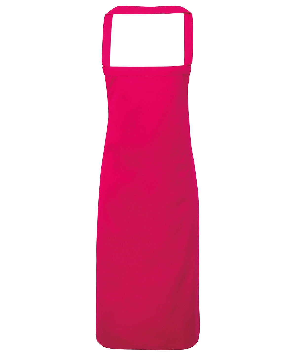 100% Organic Cotton Bib Apron — Hot Pink