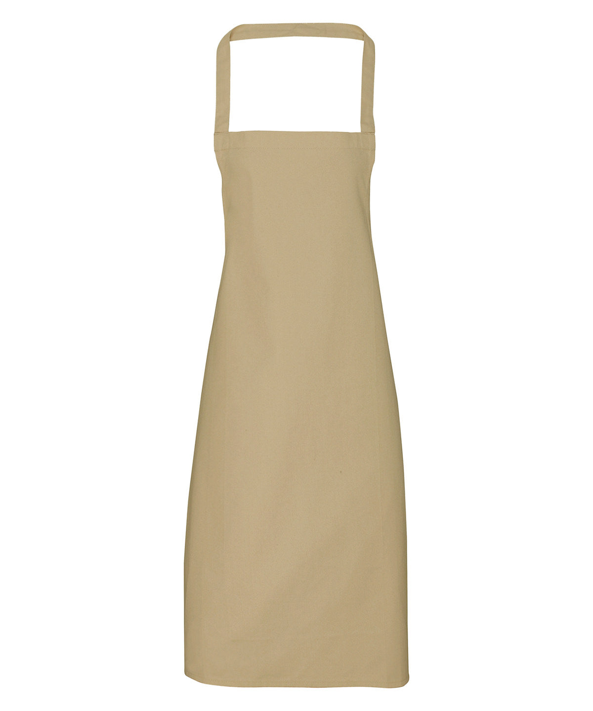 100% Organic Cotton Bib Apron — Khaki