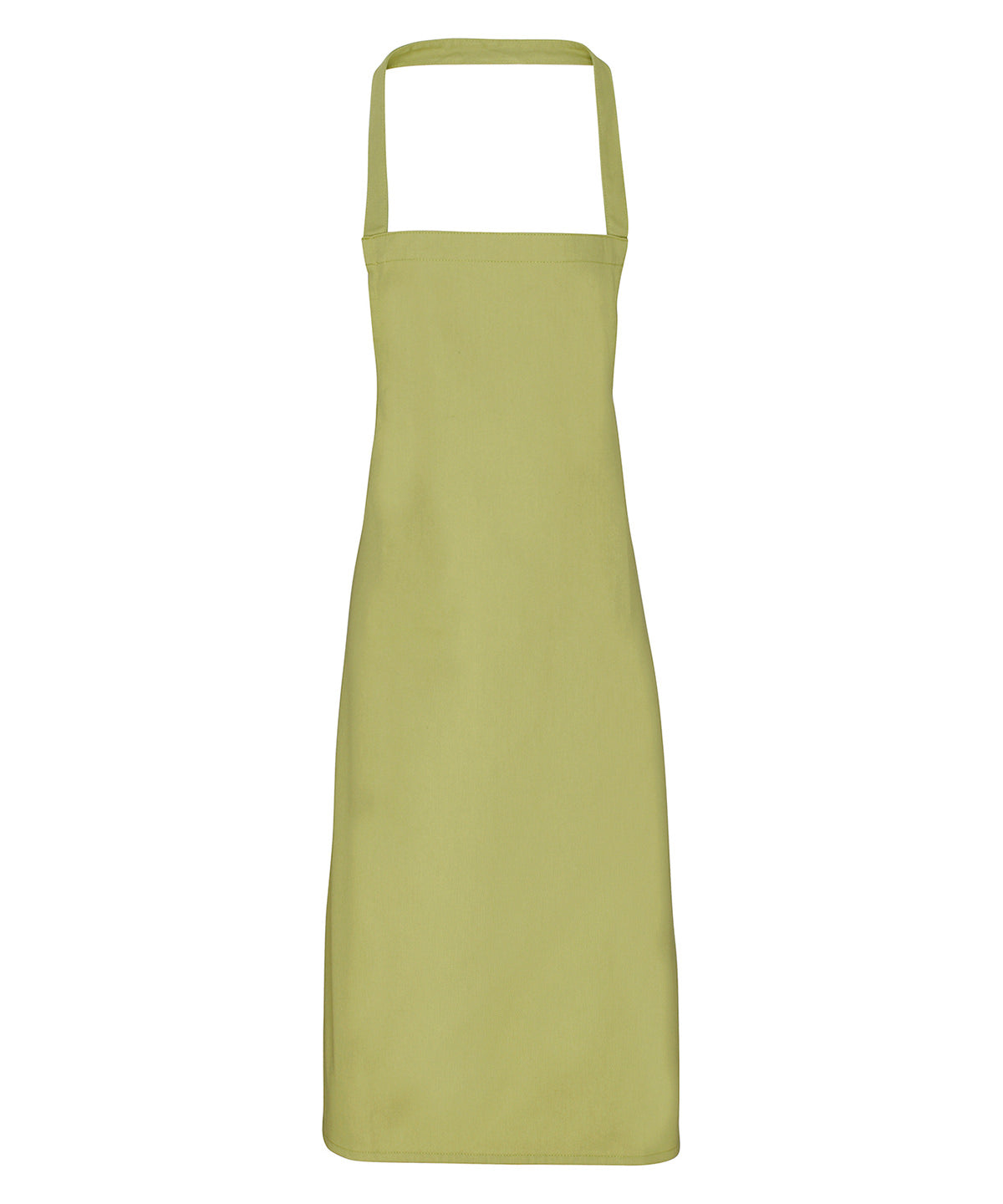 100% Organic Cotton Bib Apron — Lime
