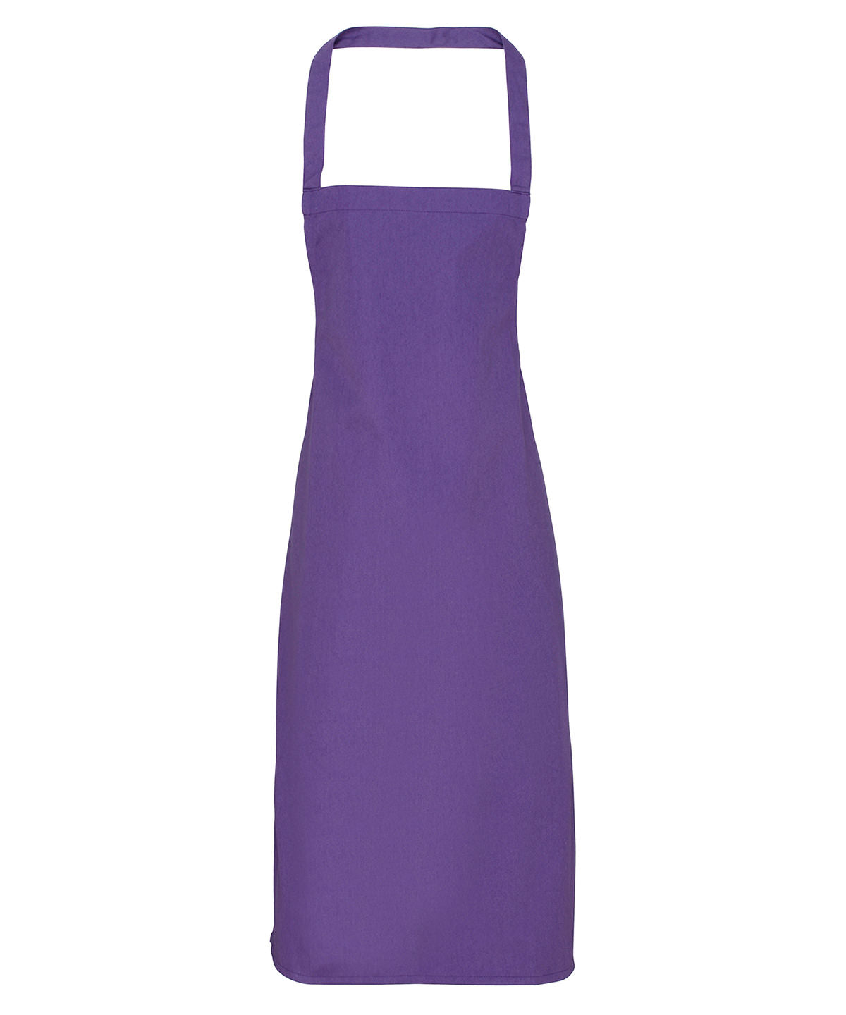 100% Organic Cotton Bib Apron — Purple