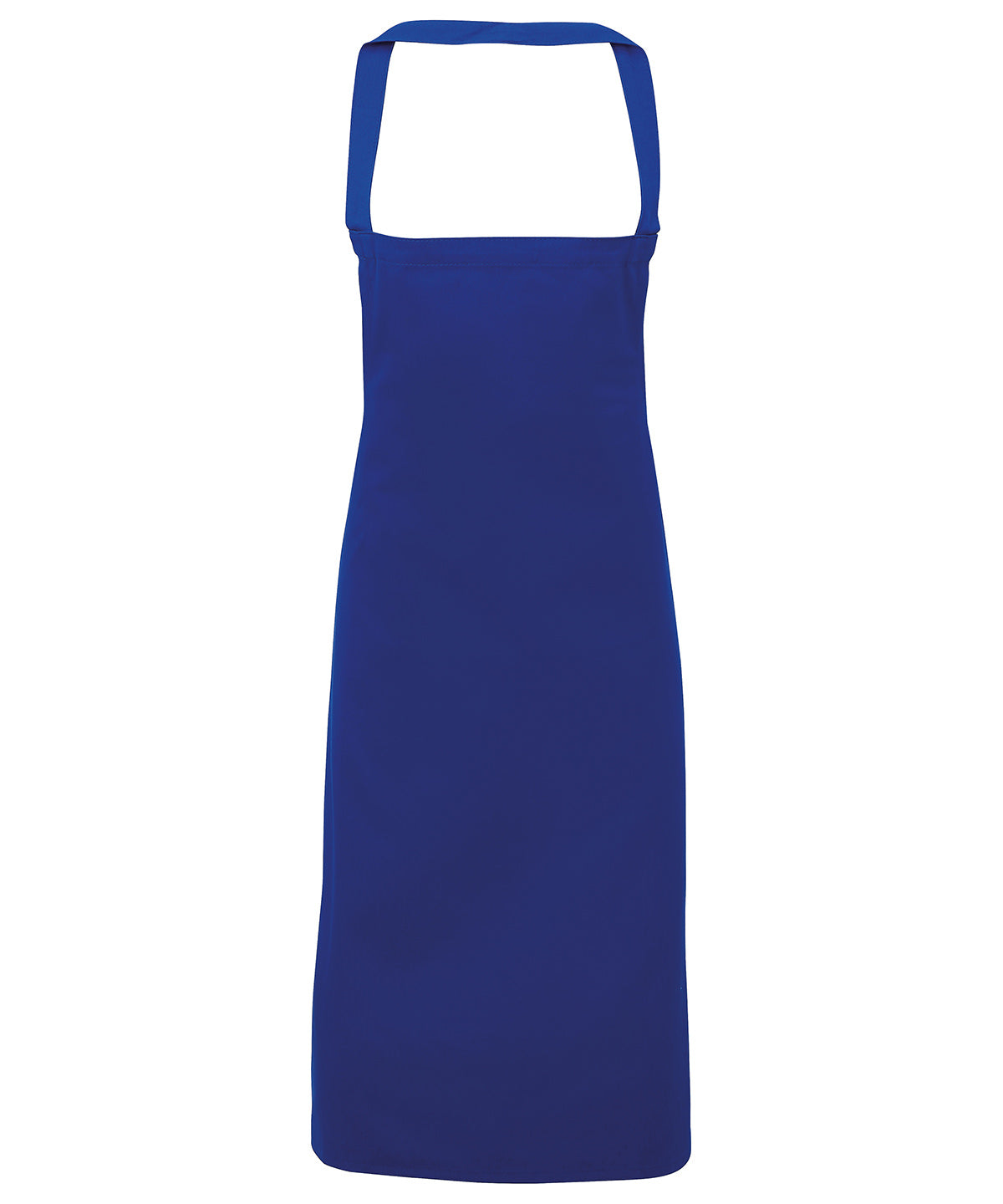 100% Organic Cotton Bib Apron — Royal