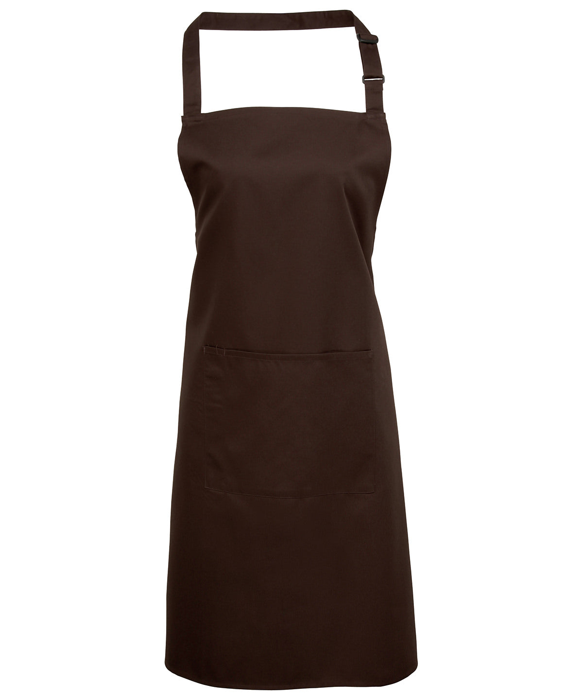Colours bib apron with pocket (PR154)