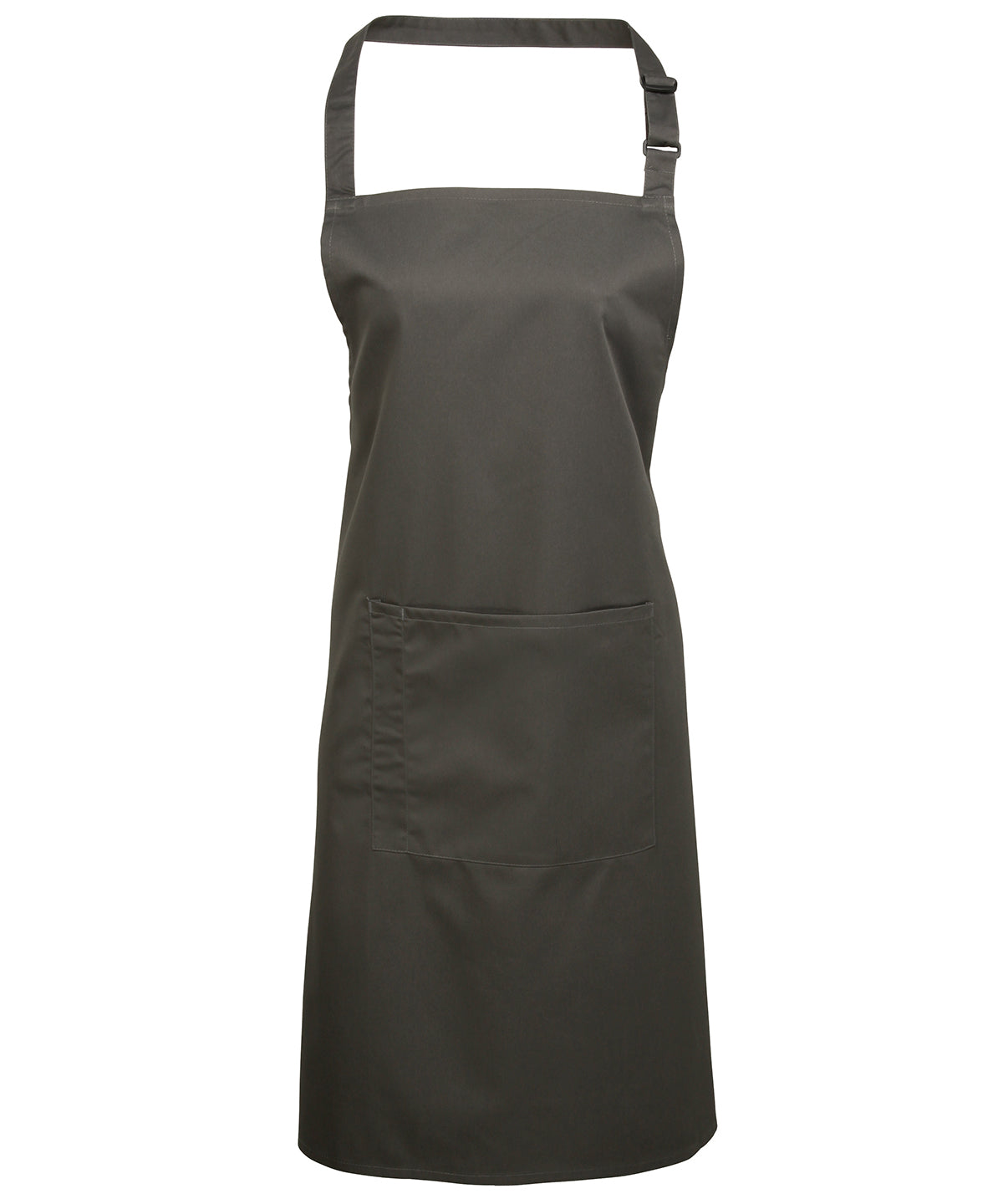 Colours bib apron with pocket (PR154)