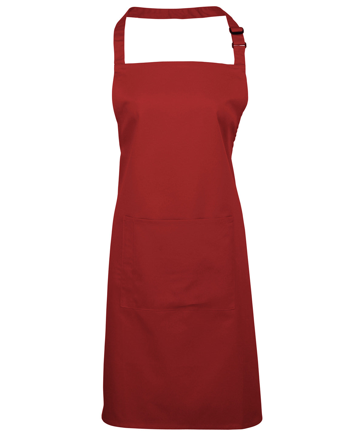 Colours bib apron with pocket (PR154)