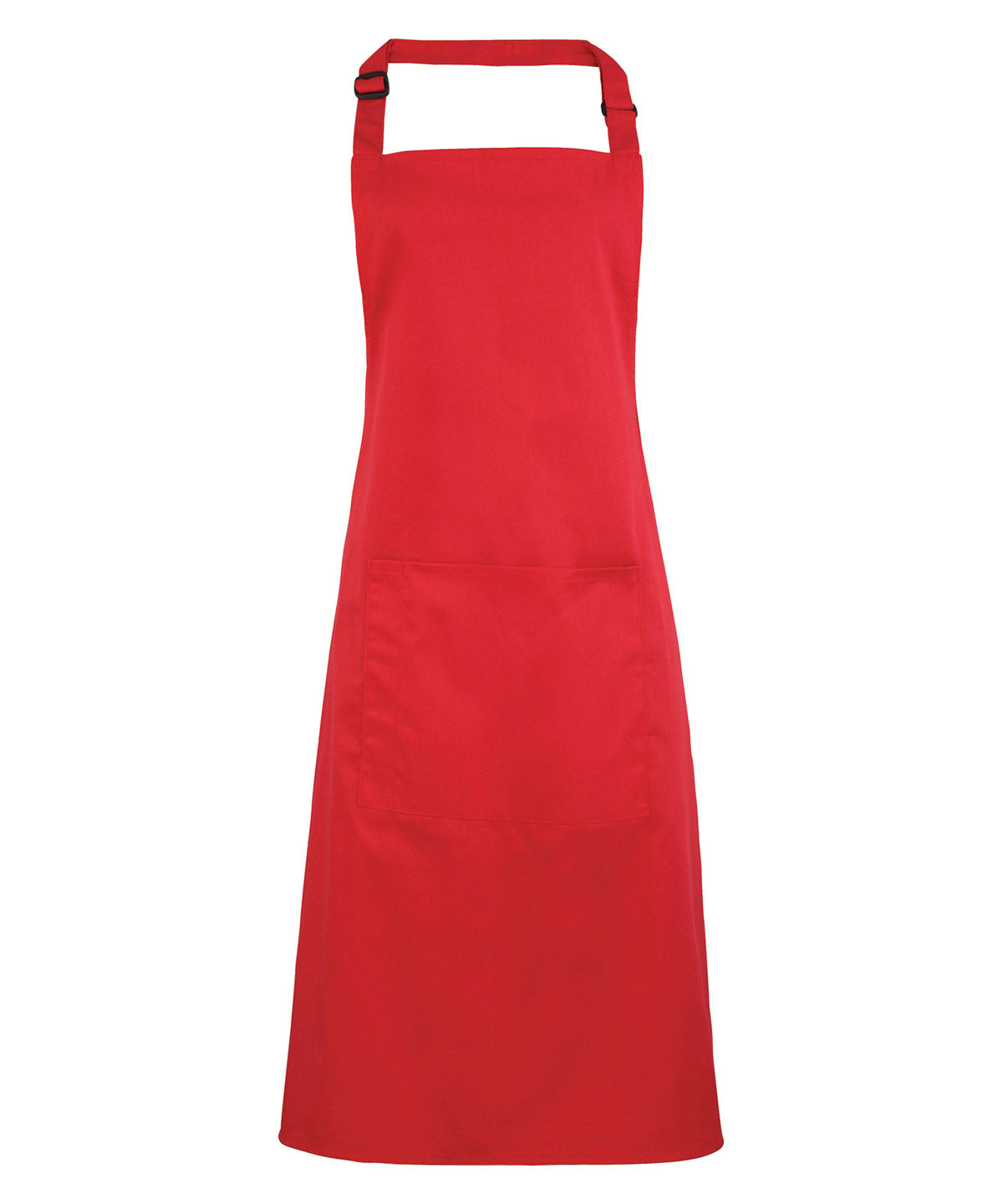 Colours bib apron with pocket (PR154)