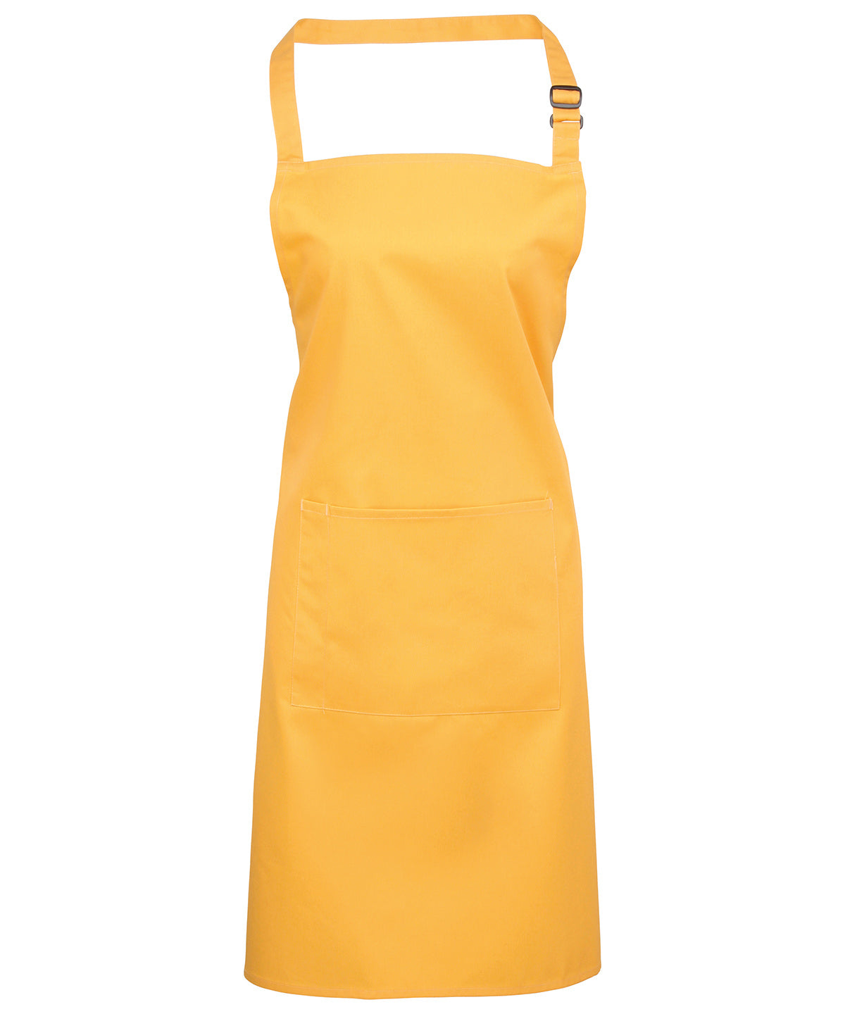 Colours bib apron with pocket (PR154)