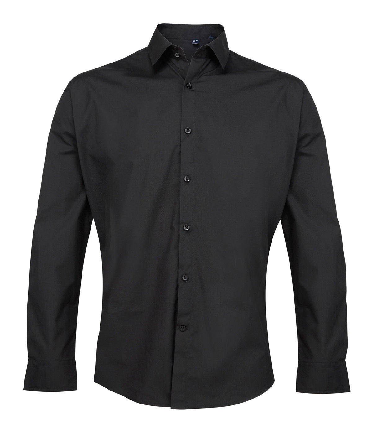 Supreme poplin long sleeve shirt — Black