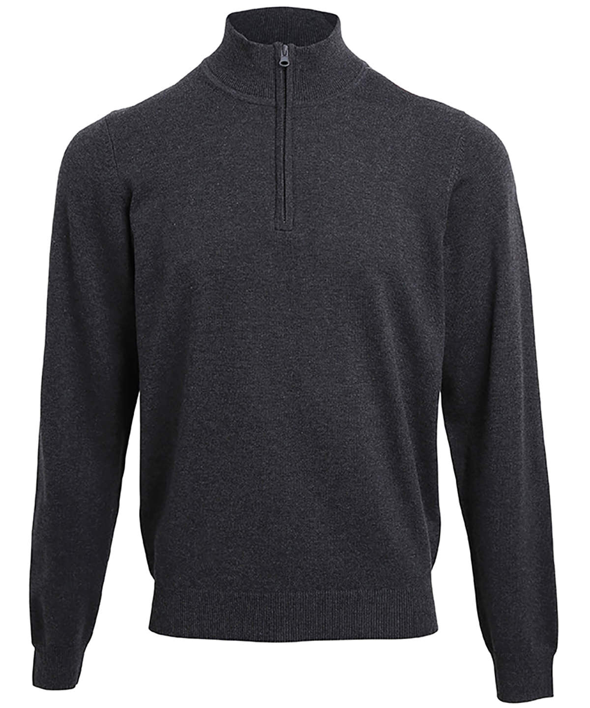 Ľ zip knitted sweater