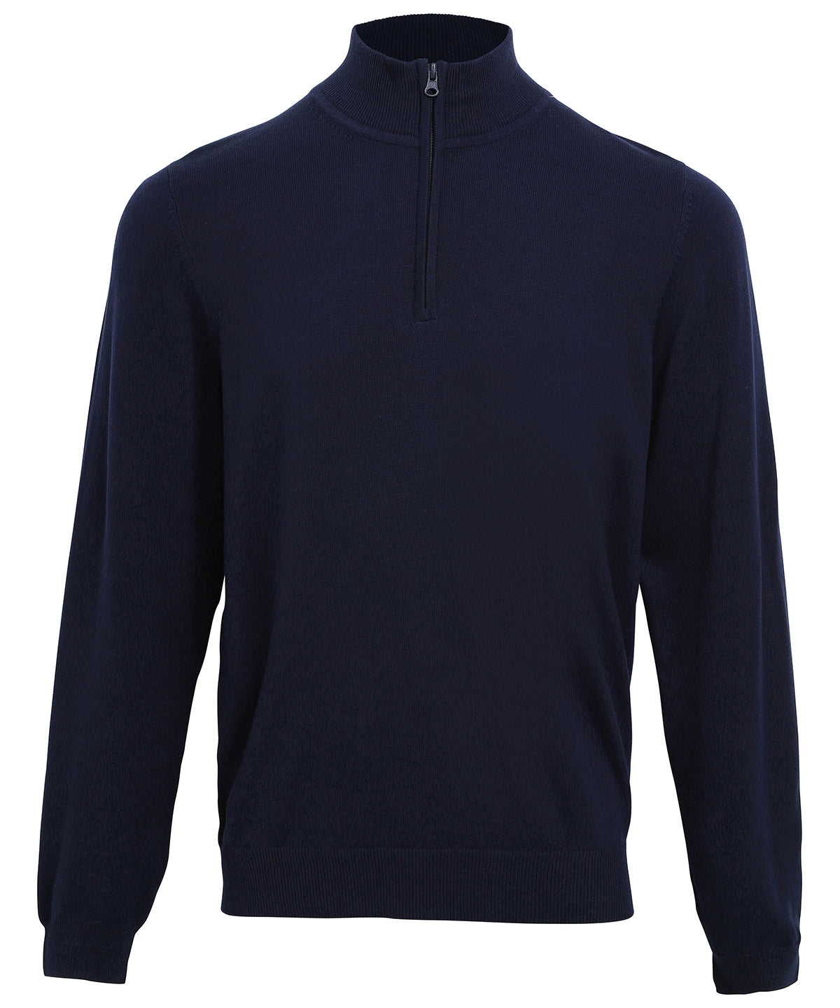 Ľ zip knitted sweater