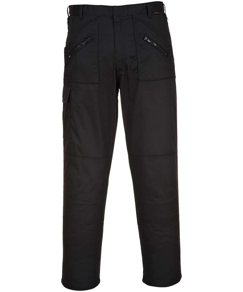 Action trousers (S887) regular fit — Black