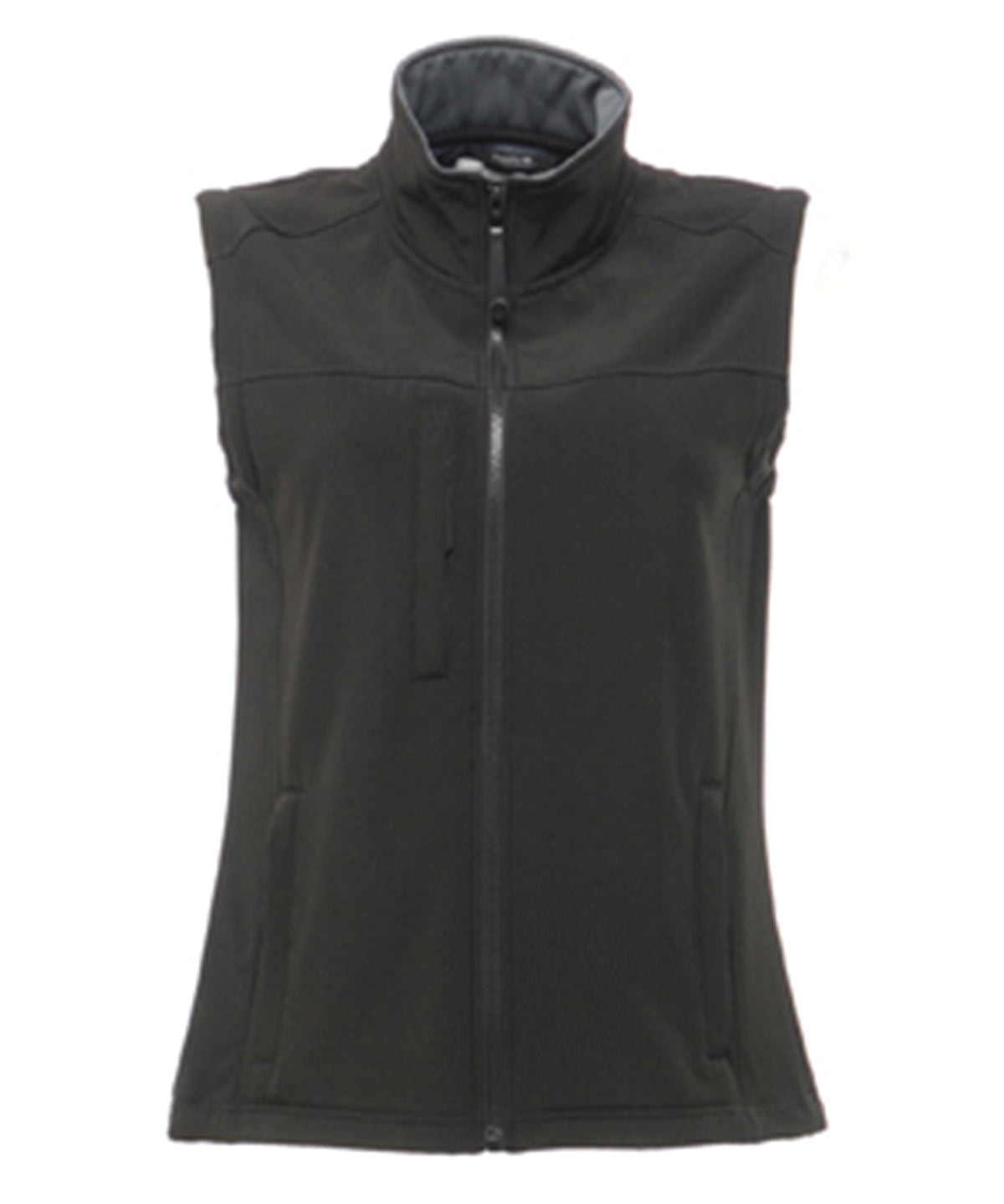 Women's Flux softshell bodywarmer — All Black