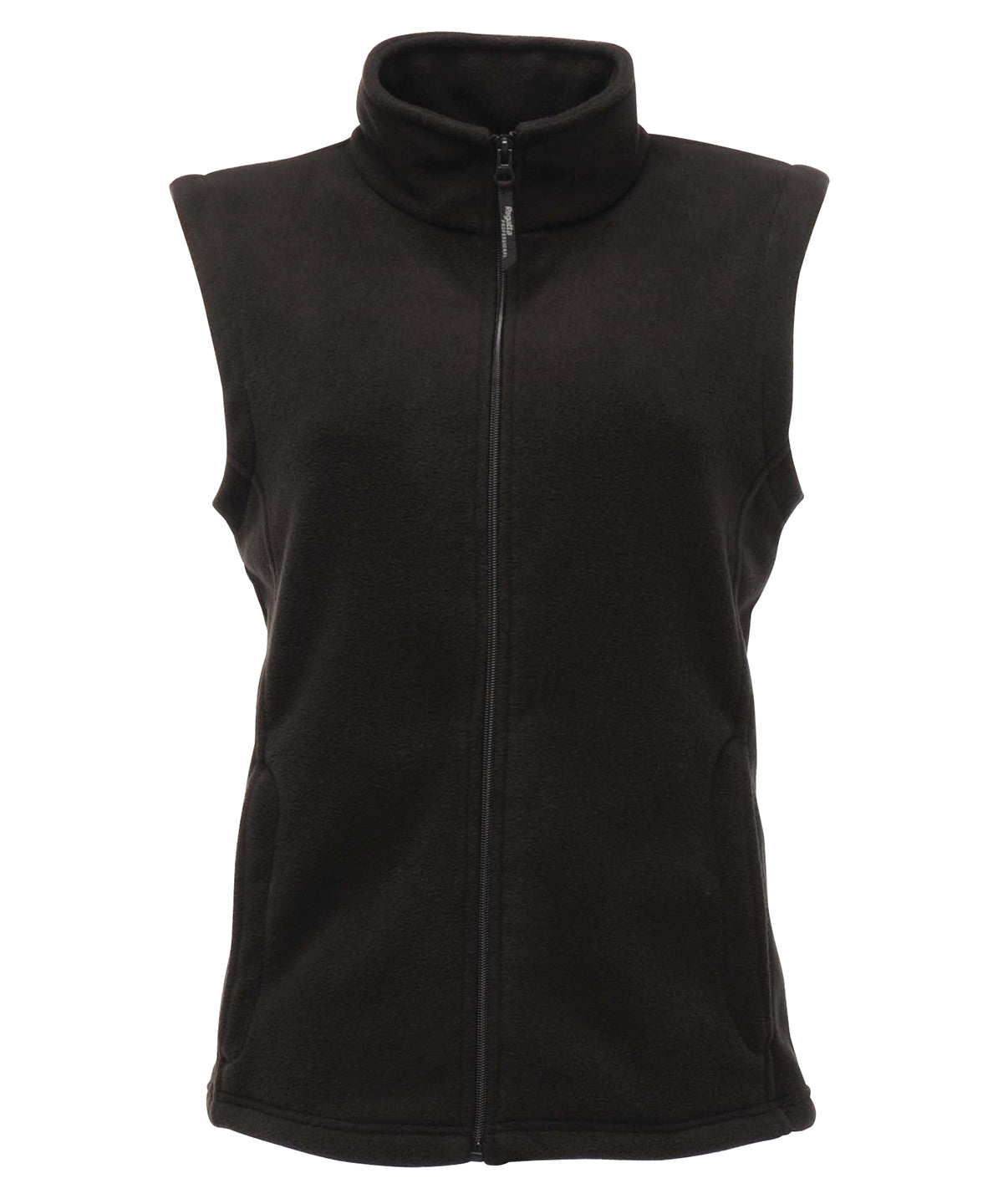 Women's microfleece bodywarmer — Black