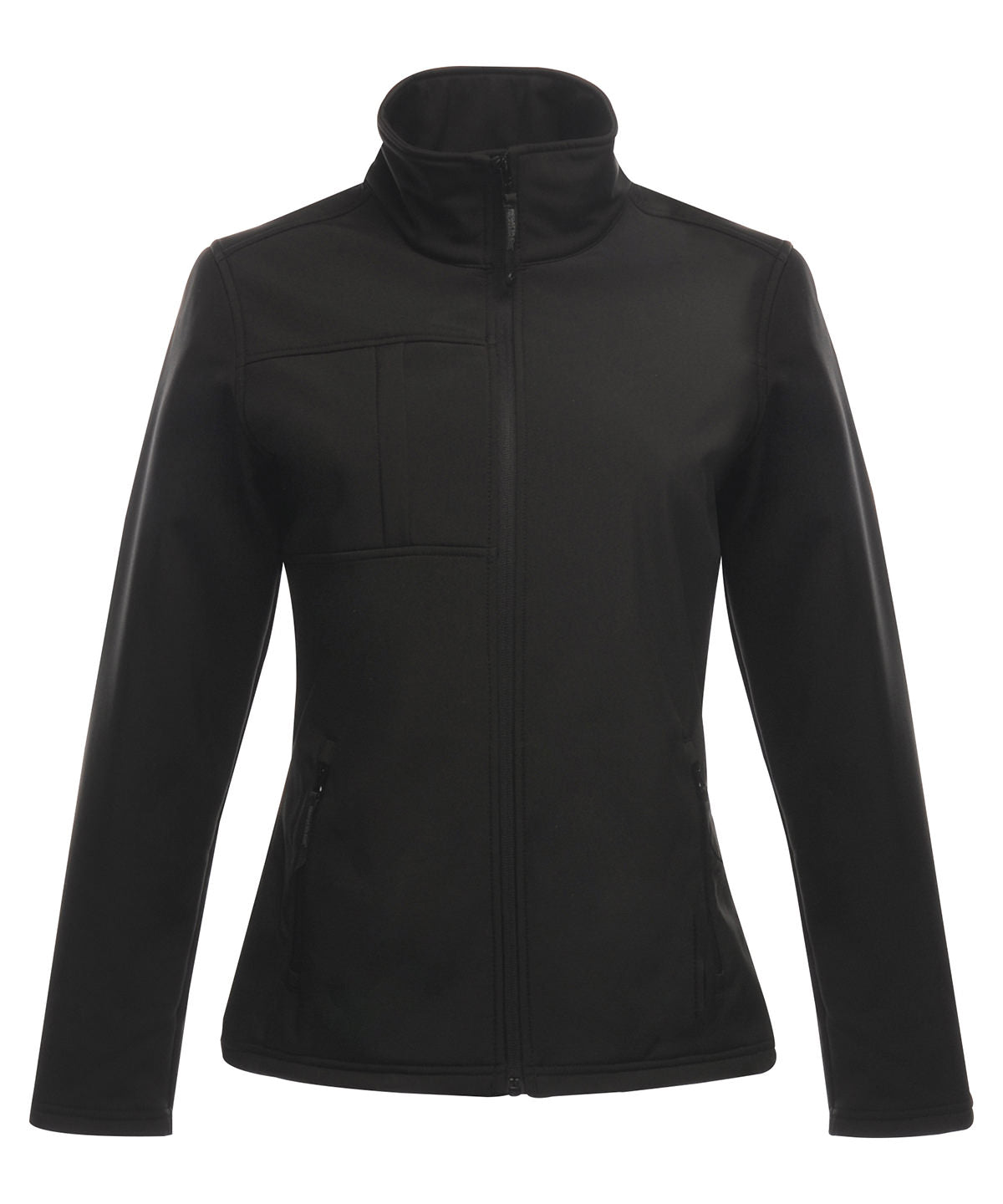 Women's Octagon II printable 3-layer membrane softshell — Black/Black*