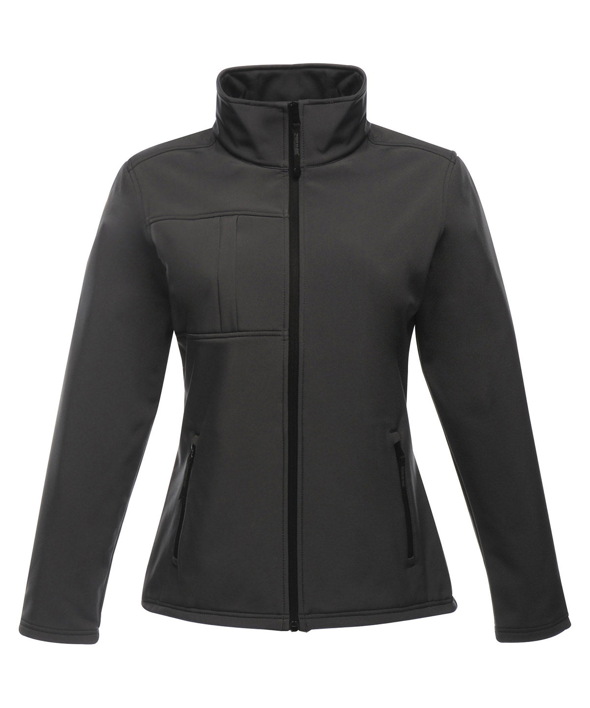 Women's Octagon II printable 3-layer membrane softshell — Seal Grey/Black