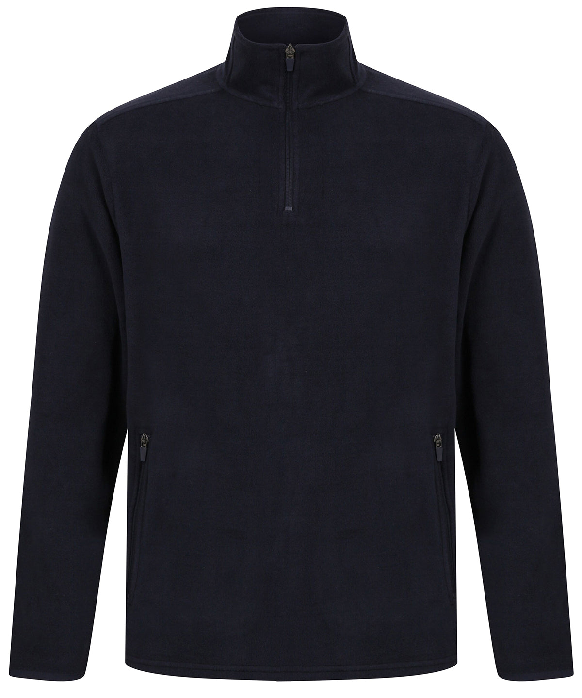 ¼ zip microfleece jacket — Navy