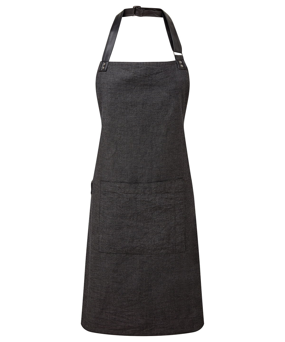 Annex Oxford bib apron — Black