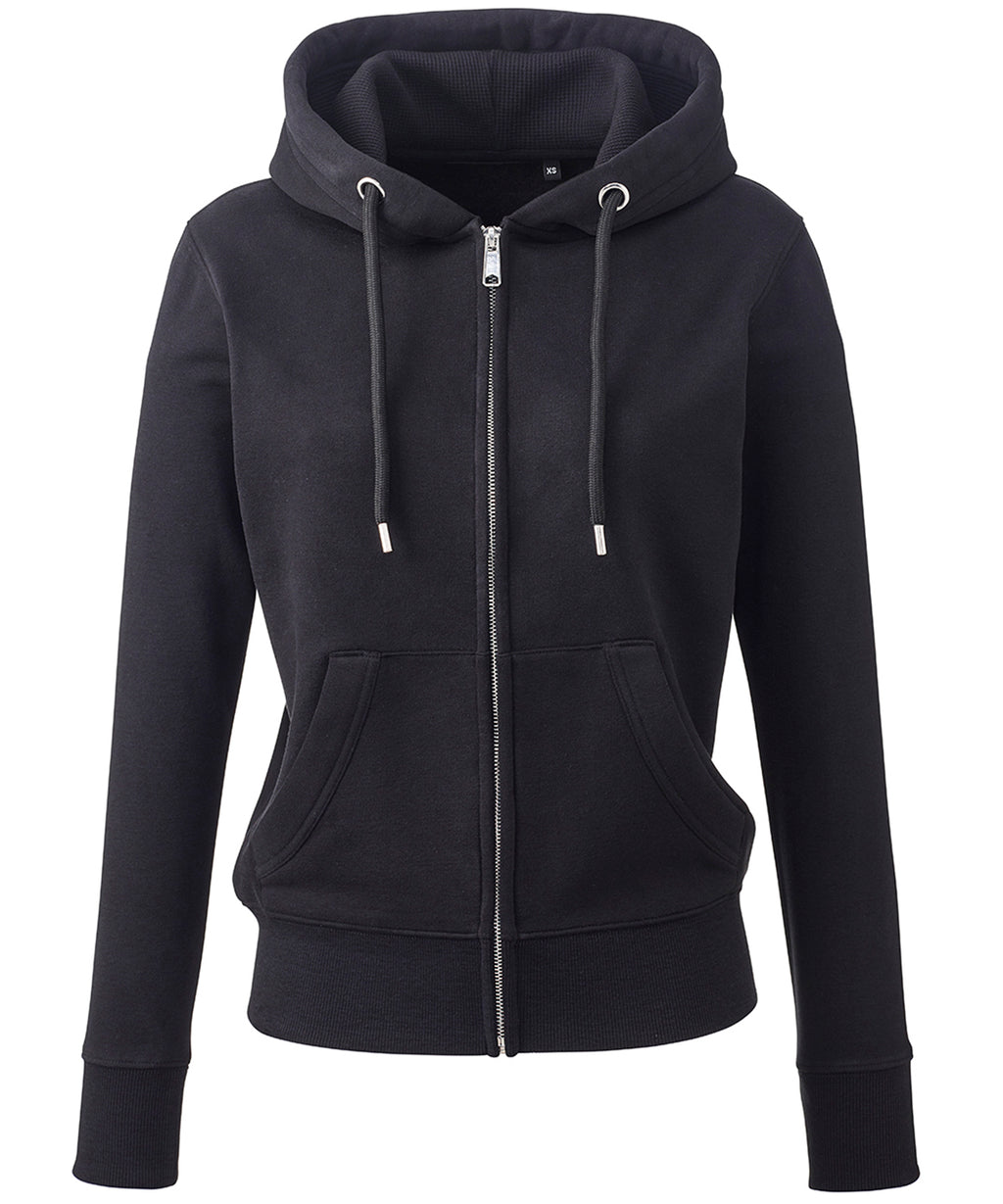 Women's Anthem full-zip hoodie — Black