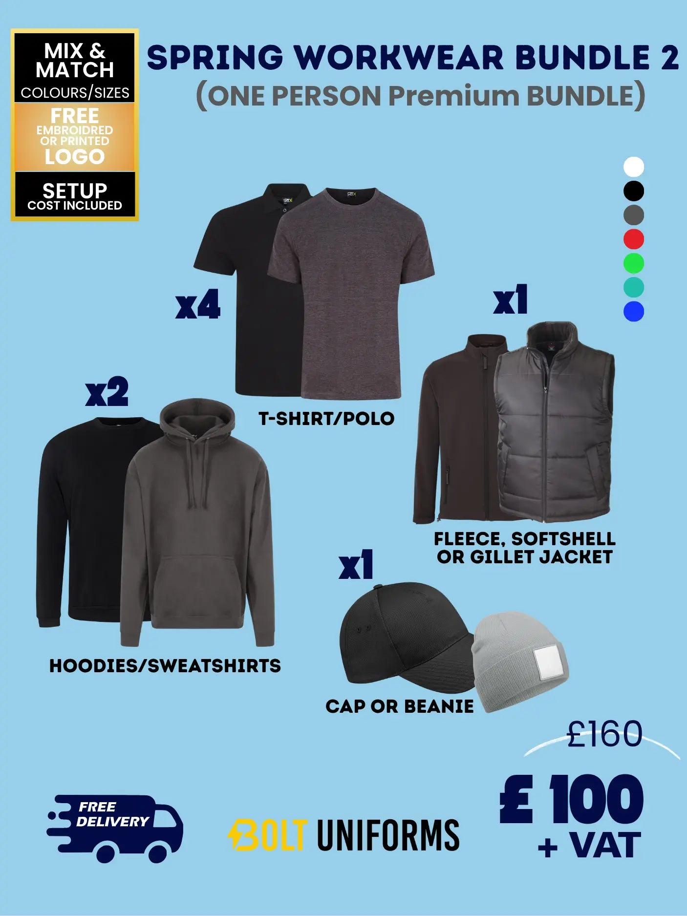 Spring Premium Workwear Bundle