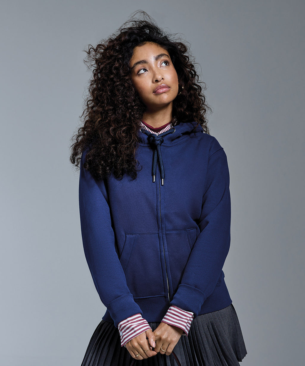 Women's Anthem full-zip hoodie — lifestyle
