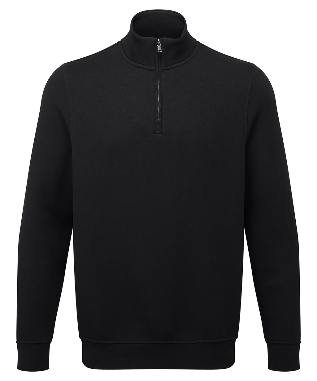 Men’s ¼-zip premium sweatshirt — Black