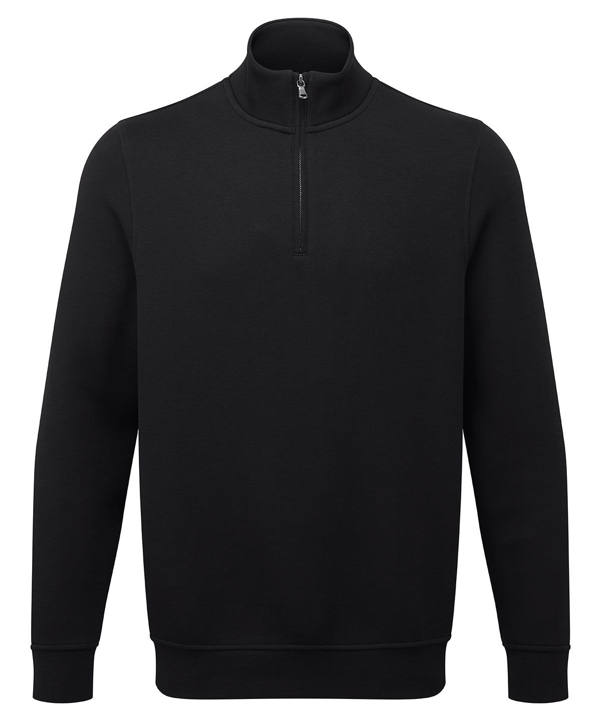 Men’s ¼-zip premium sweatshirt — Black