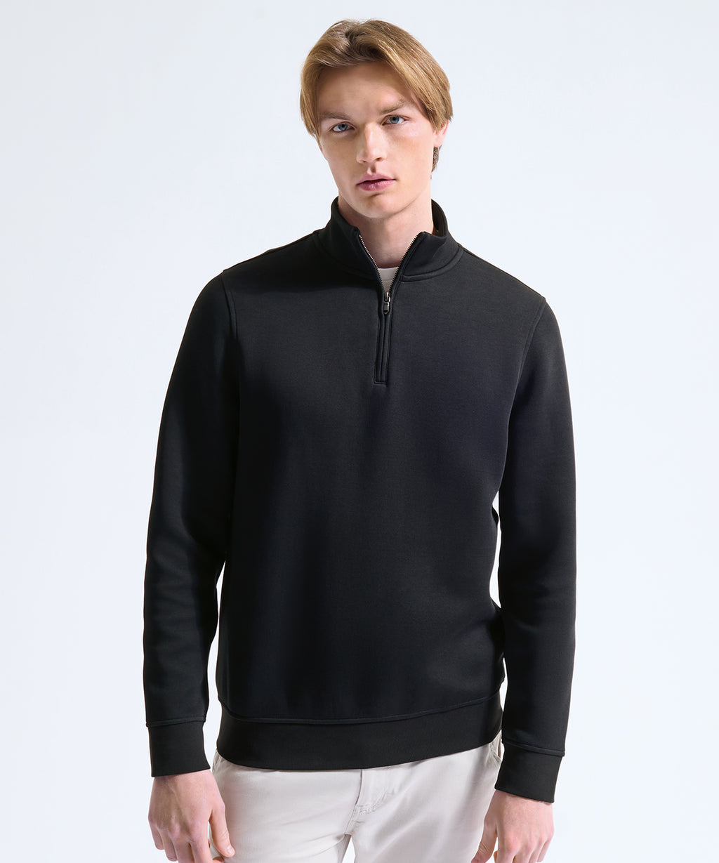 Men’s ¼-zip premium sweatshirt — lifestyle