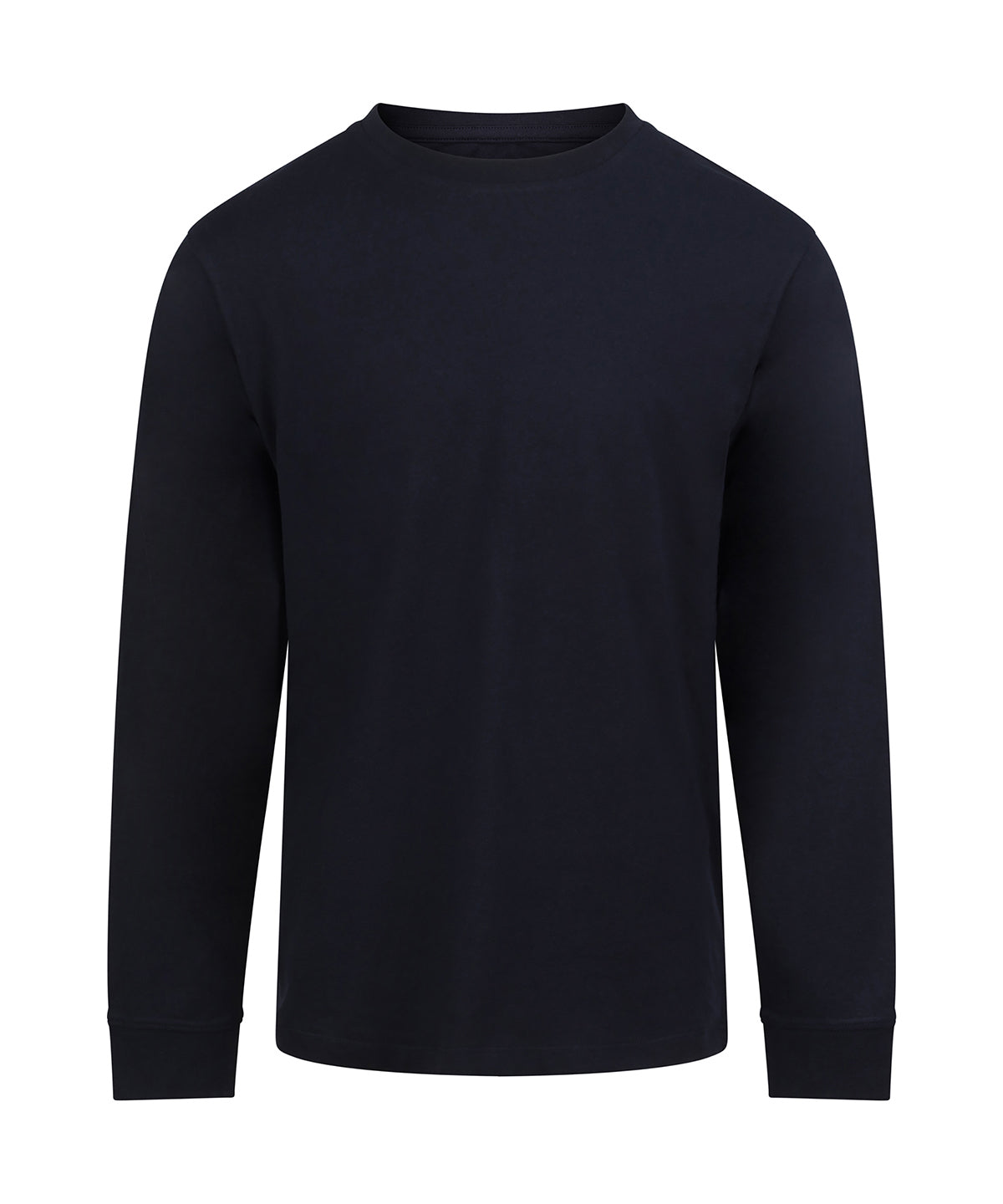 AWDis 180 long sleeve T — Deep Black
