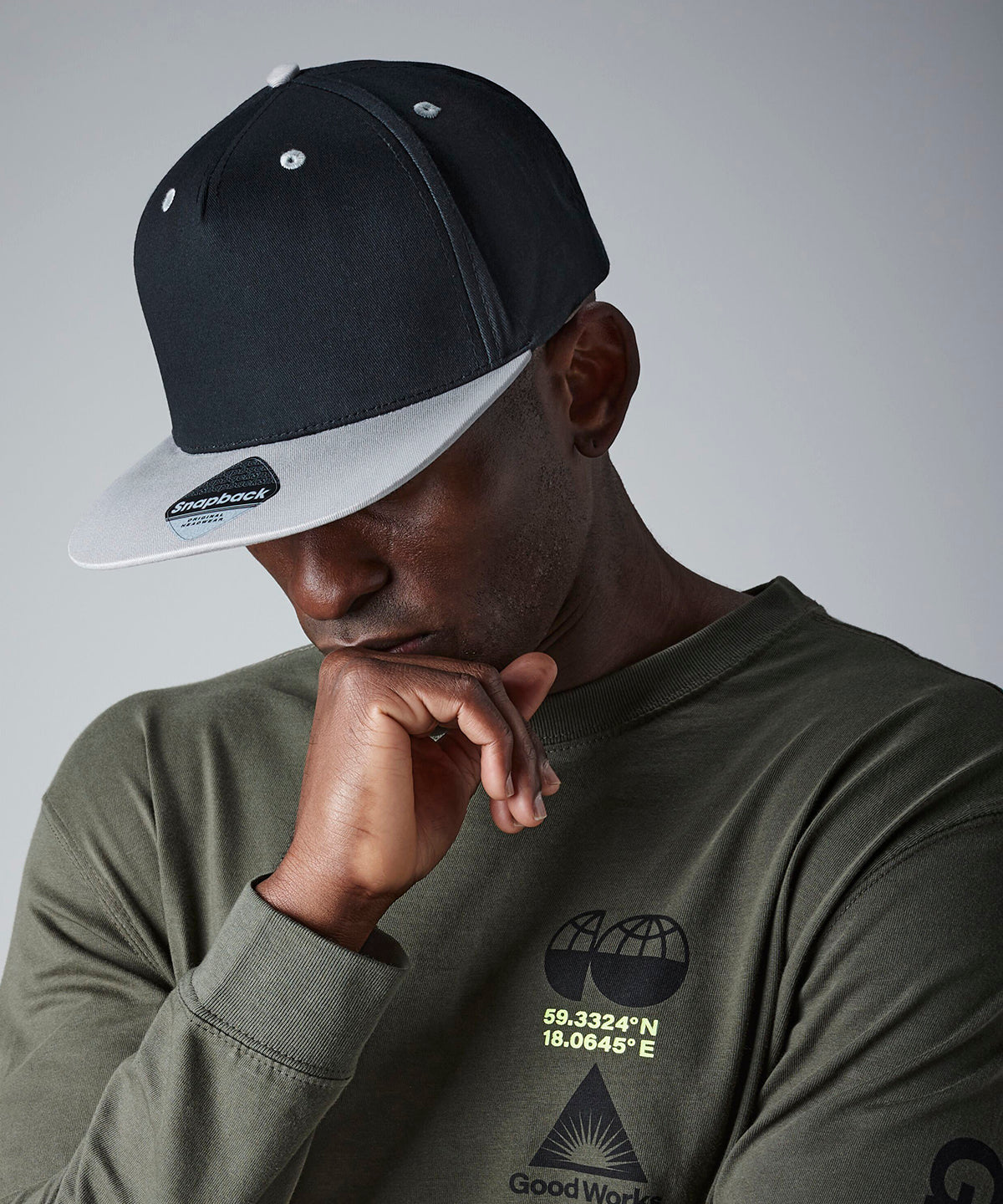 Panel Uniform Part 5-panel contrast snapback – Bolt Uniforms