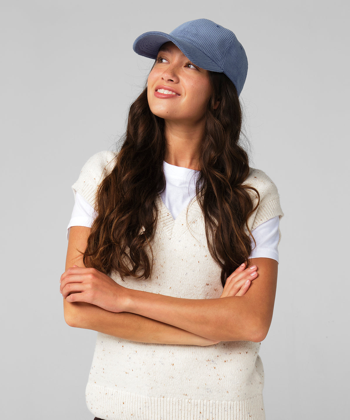 Corduroy dad cap — lifestyle