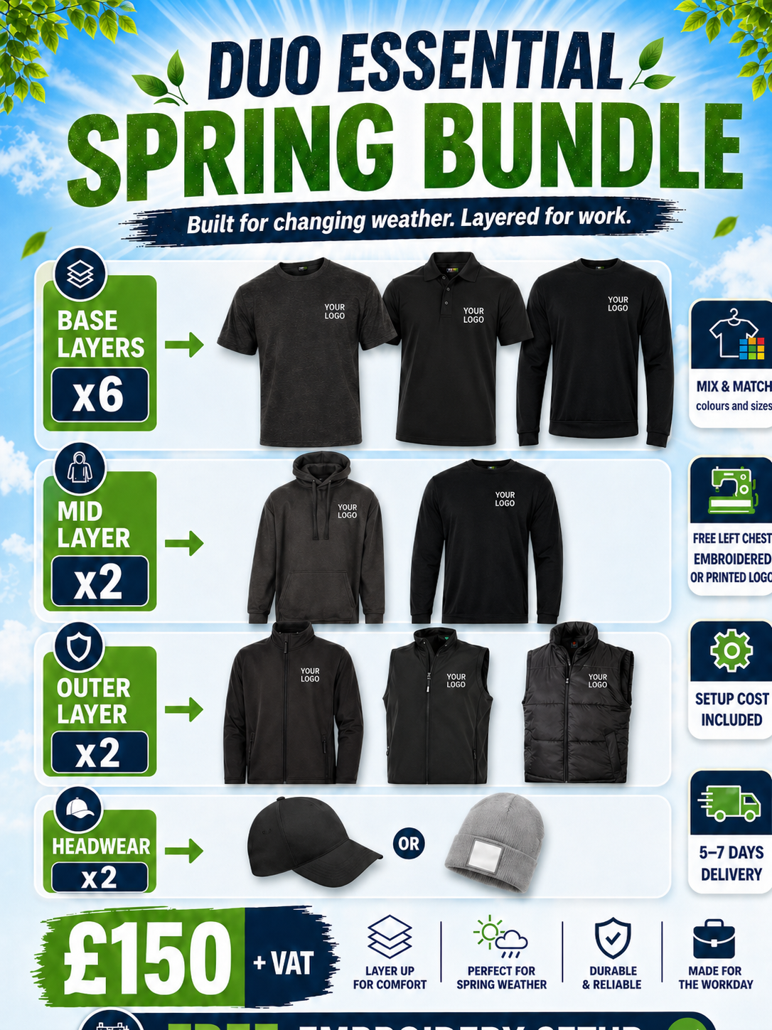 Spring Duo Workwear Bundle 3